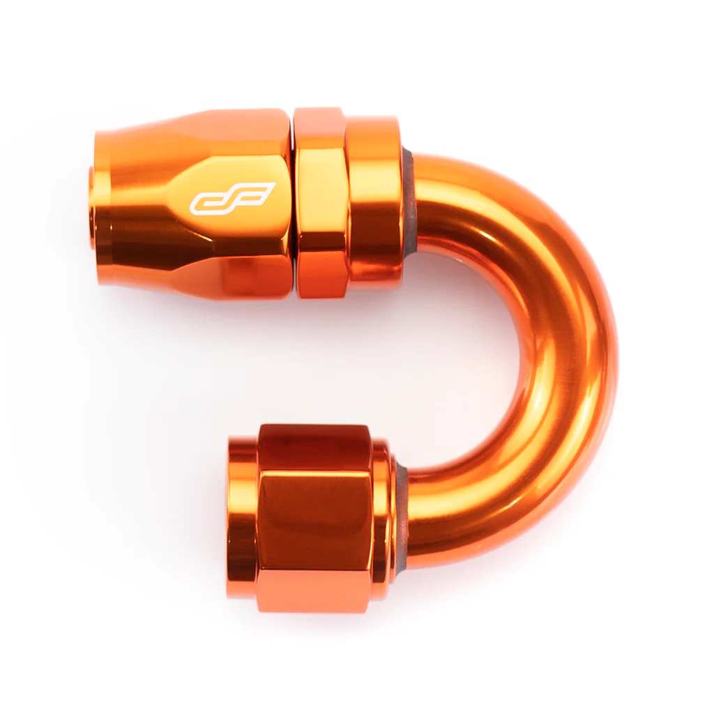 10AN 180 Degree Aluminum Hose End Fitting - Image 4