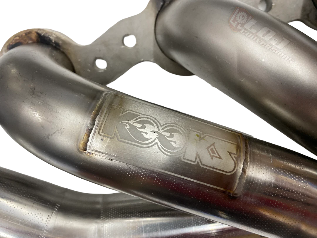 2nd Gen Frontier / Xterra / Pathfinder LS Swap Headers by Kooks - Image 2