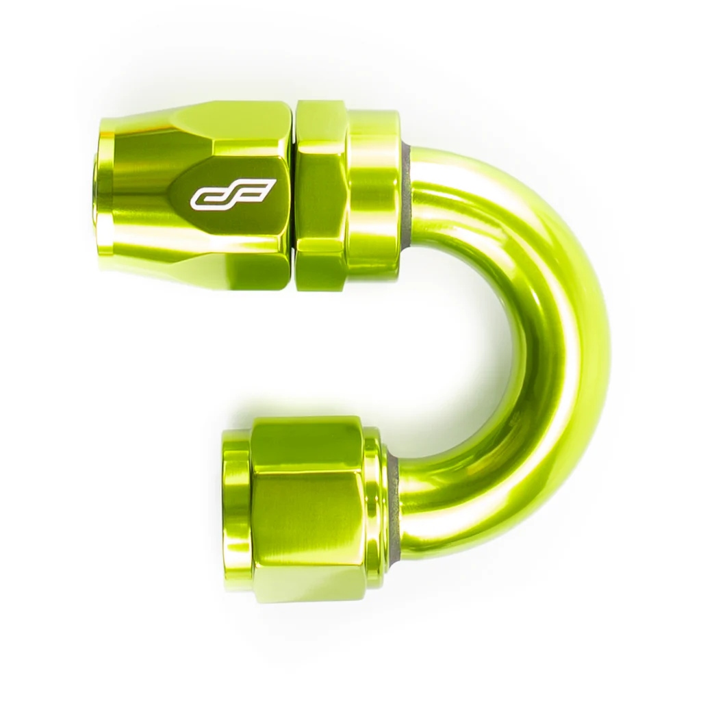 6AN 180 Degree Aluminum Hose End Fitting - Image 5