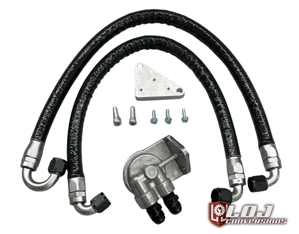Frontier / Xterra / Navara LS Swap Oil Filter Relocation Kit