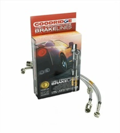 Goodridge 09-11 Genesis Coupe Stainless Steel Brake Lines - Image 2