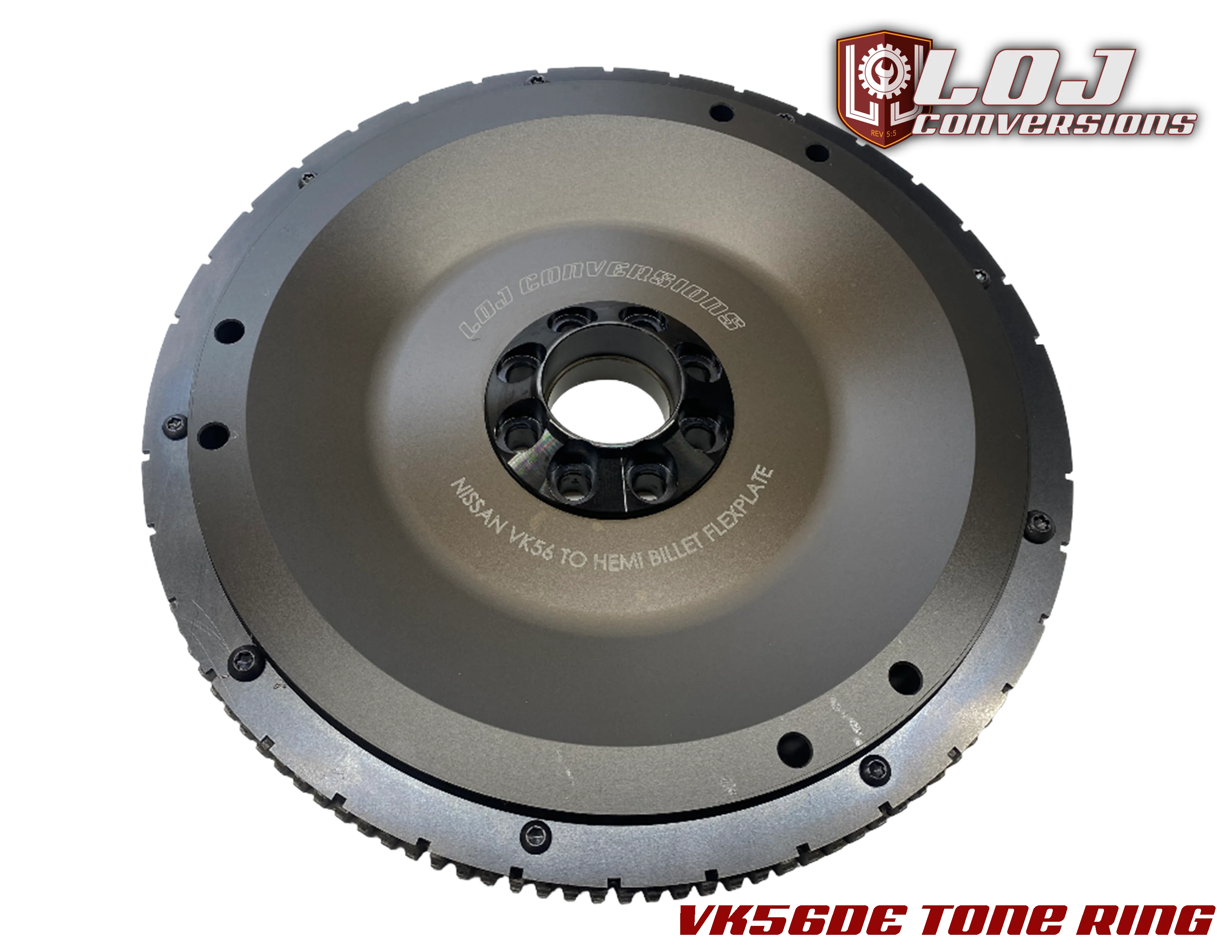 Nissan VK56 to Hemi 8HP / ZF8 Transmission Adapter Package - Image 3