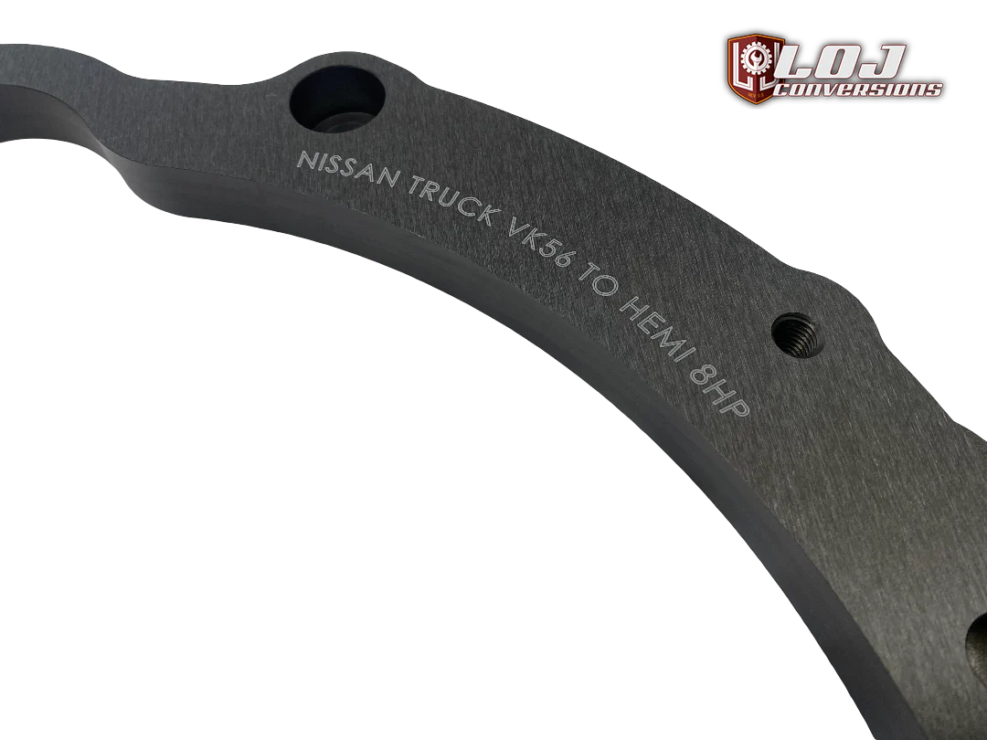 Nissan VK56 to Hemi 8HP / ZF8 Transmission Adapter Package - Image 9