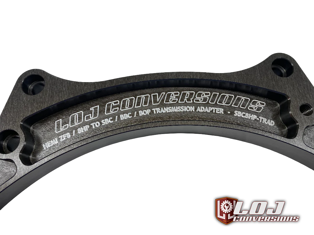 *Pre-Order* SBC / BBC / BOP to Hemi 8HP / ZF8 Transmission Adapter Package - Image 4